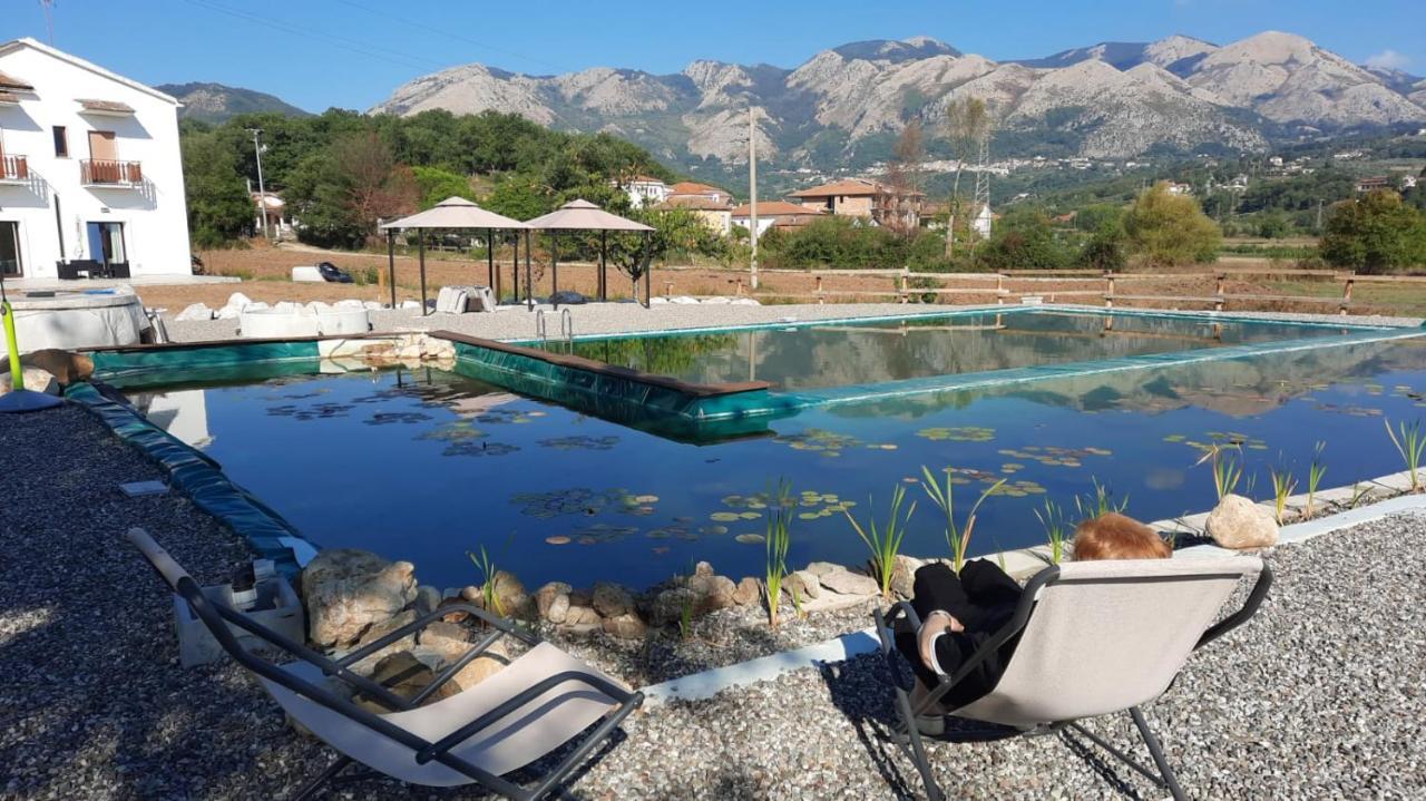 הוילה San Rufo Agriturismo Albero Del Miele מראה חיצוני תמונה